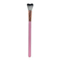 1Pc Curved Lash Shampoo Brush - Soft Bristle For Eyelash Extension Cleansing Makeup Removal Bath Swoop Beauty Tool