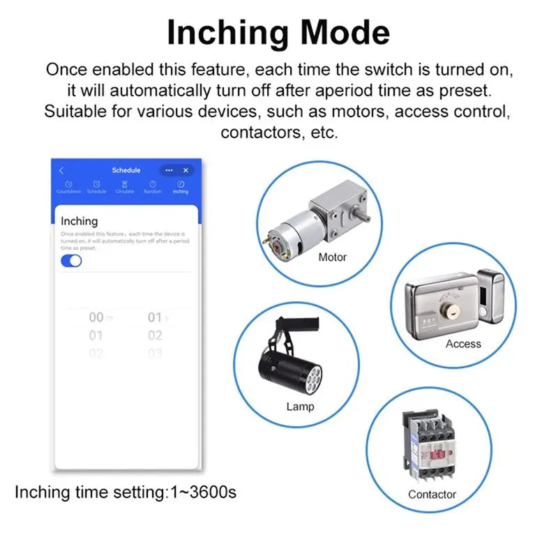 【ORNAMENT】Zigbee Smart Switch Module Mini Momentary Self-Locking 10A DIY Breaker Controller For Tuya/Smart Life App