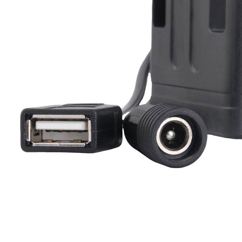 TrustFire EB02 18650 Battery Packs DC 8.4V Power Banks Case USB Charging Mobile Phone Waterproof Battery Box for Led Bike Lights