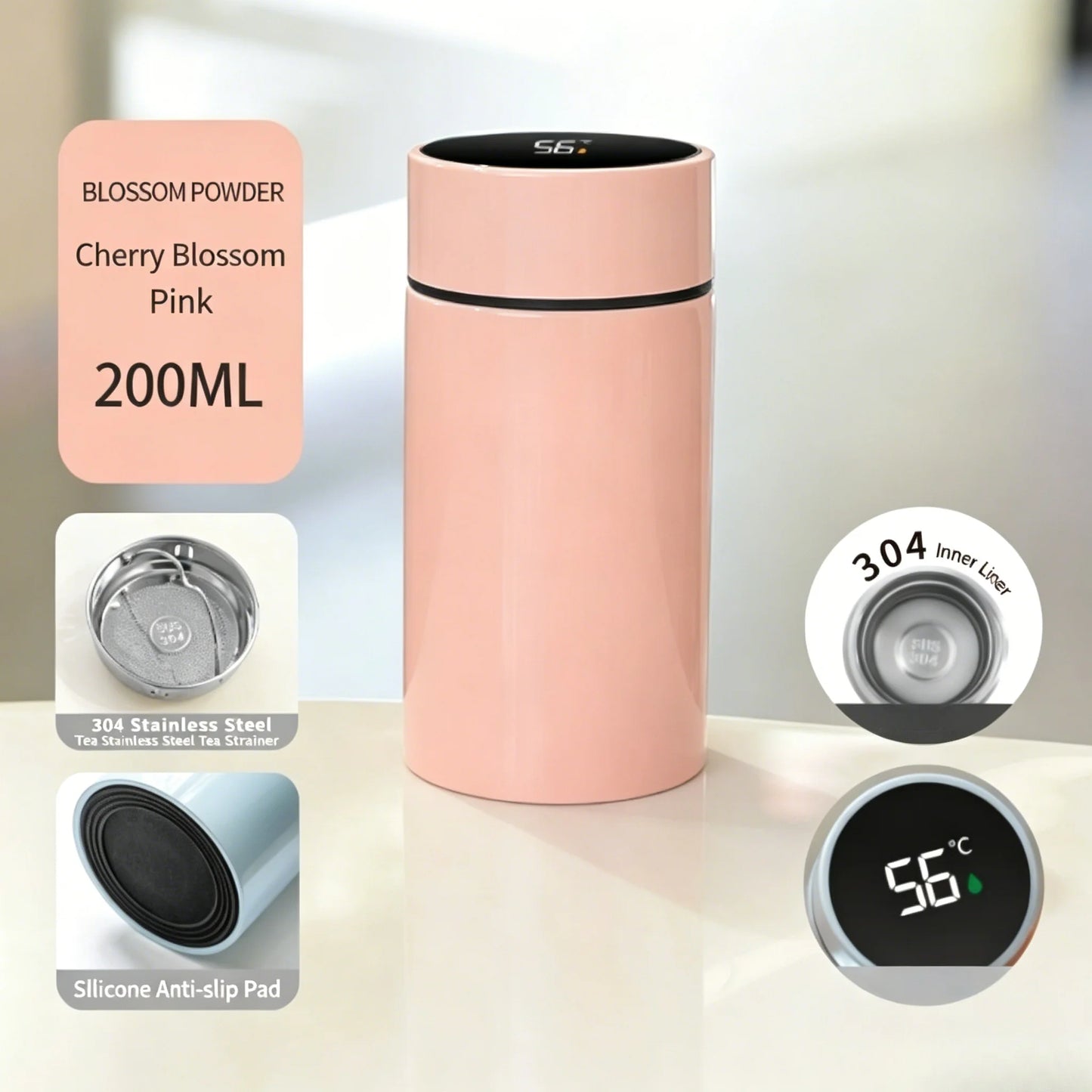Stainless Steel Stanl Cup Water Bottle Vacuum Flasks Termos Tumbler Thermal Cold Hot Vacuum-flasks-&-thermoses Thermo & Dining