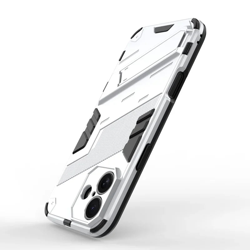 Armor Shockproof Protective Magnetic Holder Case For iPhone 17 Pro Max 16 15 14 12 13 11 Pro Max Plus 17Air 13 12 Mini Cover