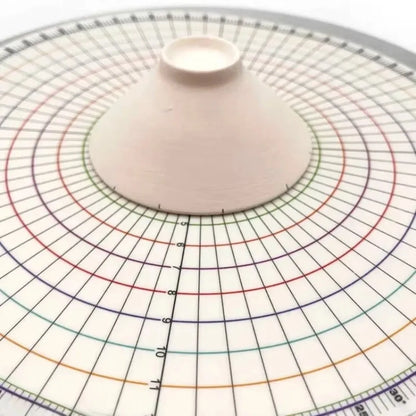 New DIY Ceramic Scope Ruler 360-Degree Full-Circle Round Divider Drawing Tool Equal Scope Multi-Functional Painting Tool