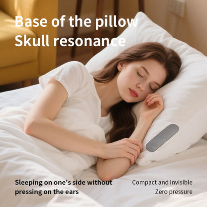 Bone Conduction Sleep Speaker Bluetooth-compatible Speaker Under Pillow Speaker Sleep Device Sleep Aid Headphones 2026
