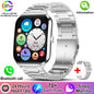 New For OPPO Ultra Thin Smart Watch Men AMOLED HD Screen Always Show Time Heart Rate Bluetooth Call Sports Waterproof Smartwatch