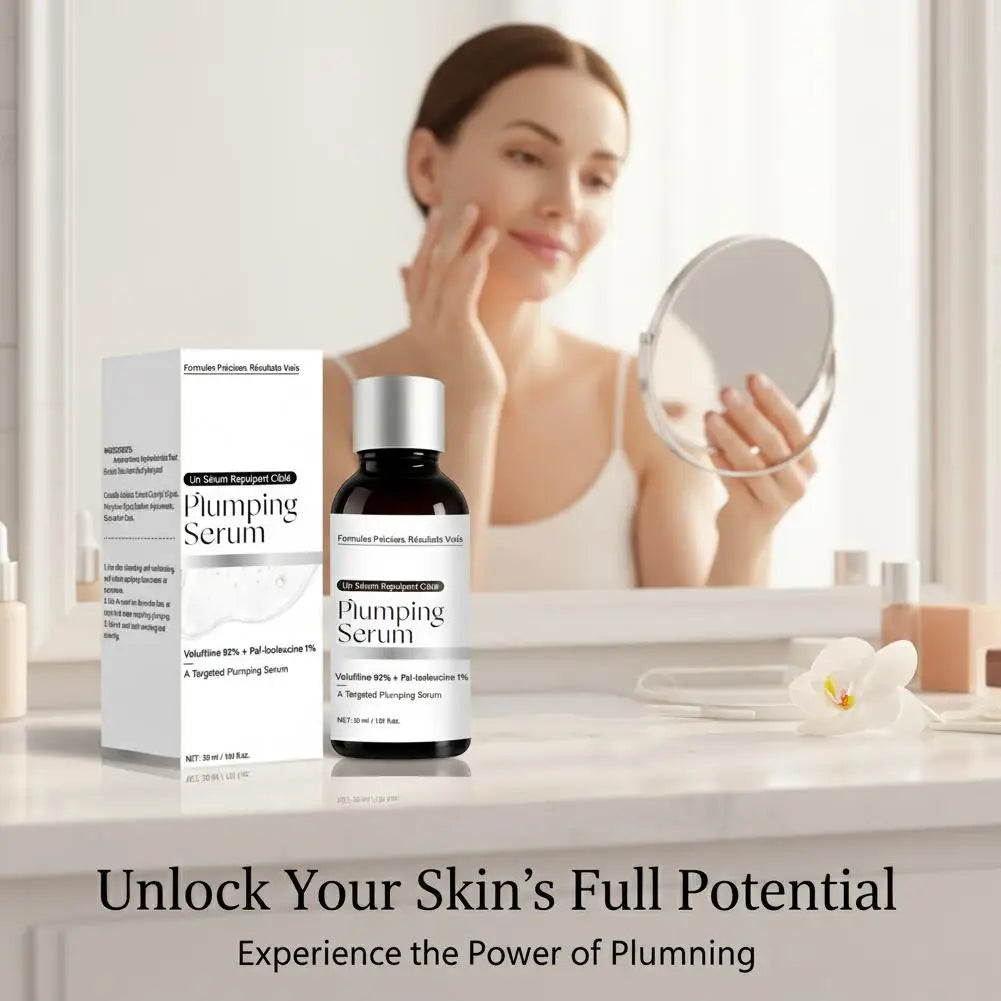 Velofeilin Plumping Face Essence Facial Skincare Moisture Filler Moisture Bounce Face Serum, Glow Lightweight Hydrating Serum