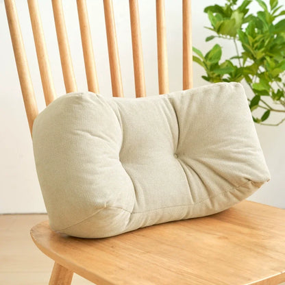 Waist Support Pillow, Cushion, Waist Protection Nap Pillow Chenille Weave Is Very Suitable for Office Chairs and Home Decoration