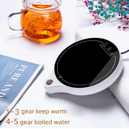100℃ Cup Heater Mug Warmer 100°C Hot Tea Makers Warmer Coaster 5 Gear Temperature Cup Heaters Coffee Milk Tea Heating Pad