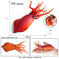 Oenux Simulated Insect Mouse Lizard Sea Animal Models Realistic Dolls Soft Rubber TPR Material Collectibles Halloween Prank Toys