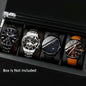 4pcs New Men's Business Fashion Round Quartz Watch Set Gifts for men