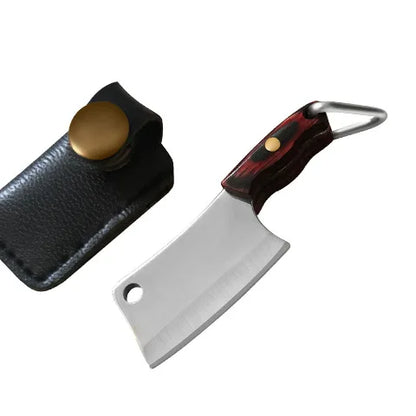 EDC Mini Knife Sharp Mini Kitchen Knife Gift Carry Pocket Knives Unboxing Tool Portable Paper Cutting EDC Fixed Keychain Knife
