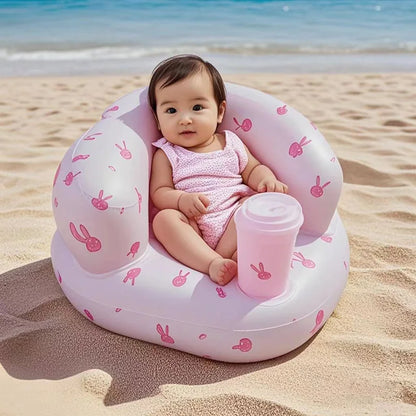 Inflatable Sofa Children Beach Portable Chair InfantInflatable Baby Sofa for Babies 3 Months & Up,Baby Seats for Infants