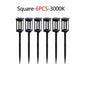 2/4/6Pcs Retro Solar Pathway Warm Lights Outdoor Waterproof Garden Incandescent Bulb for Walkway Yard Backyard Landscape Decor