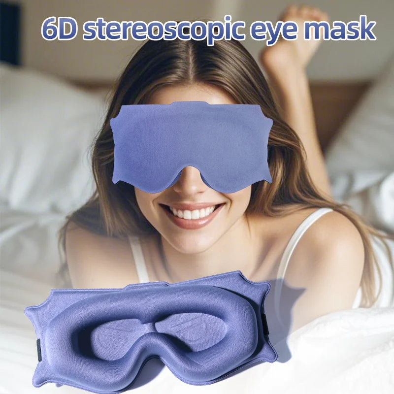 Travel 6D Sleeping Mask Eyepatch Blindfold Light Eye Mask for Sleeping Mask Slaapmasker Night Sleeping Aid Sleep Patch
