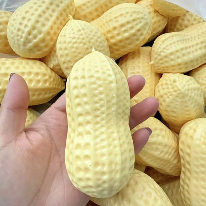 1pcs Big Size Peanut Squishy Toy Slow Rebound Stress Ball Anxiety Stress Relief Sensory Squeeze Toys for Kids Adults Gifts