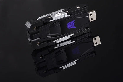 Transformers Pen Drive 128GB Real Capacity U Disk Memory Stick Creative Gift Flash Drives 64GB 32GB 16GB for Children USB Stick