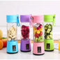 Mini 380ML Hand Fruit Blender Portable USB Rechargeable Juicer Cup for Shakes Smoothies Traveling Fruit Juicing Cup