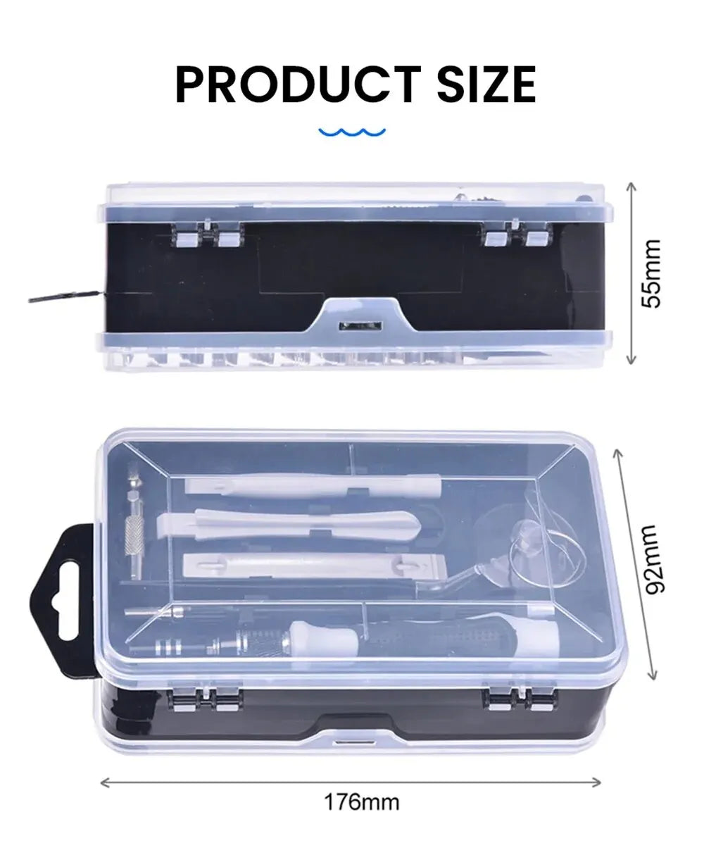 115 in 1 Multifunctional Screwdriver Set Electronic Repair Tools for Computer Phone and Household Use Insulation Screwdriver Kit