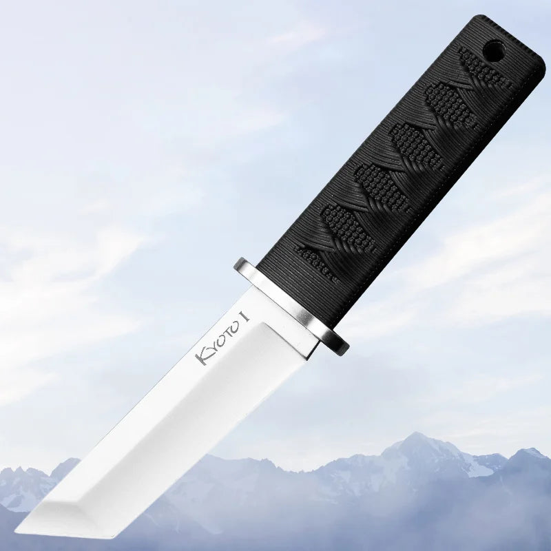Portable storage outdoor knife with exquisite sheath protection camping picnic short distance travel multifunctional tool small