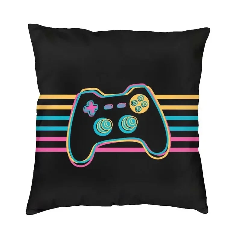 Luxury Just One More Game Cushion Cover Polyester Video Game Gaming Gamer Throw Pillow Case Home Decor