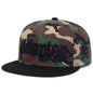 Men's Spring and Summer Hip-hop Hats Wide-brimmed Letters Camouflage Baseball Caps Youth Trendy Handsome Flat-brimmed Hats