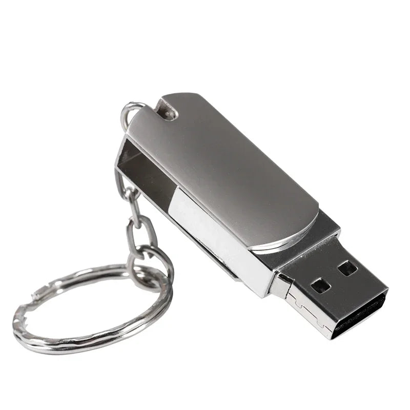 JASTER USB Flash Drive 64GB Rotatable Pen Drive 32GB Super Mini Memory Stick Free Key Chain Pendrive 16GB Creative Gifts U Disk
