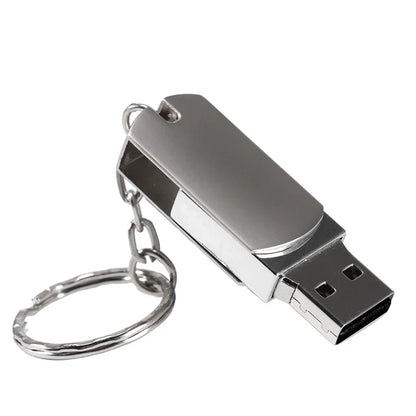 JASTER USB Flash Drive 64GB Rotatable Pen Drive 32GB Super Mini Memory Stick Free Key Chain Pendrive 16GB Creative Gifts U Disk