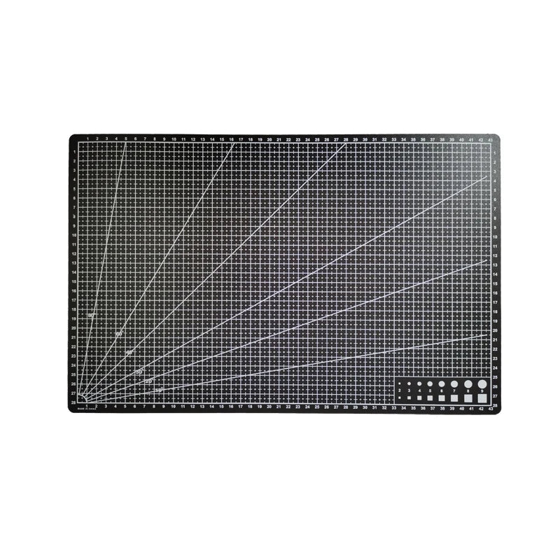 A3 PVC Cutting Mat Single Side Patchwork Cut Pad for Workbench Patchwork Sewing Manual DIY Knife Engraving Leather Cutting Board