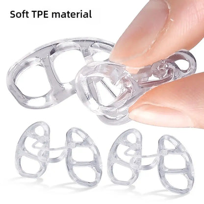 Anti Snoring Apnea Nose Clip Breathe Aid Silent Snore Device Sleeping Aid Equipment Anti-Snoring Breathe Aid Nasal Dilators