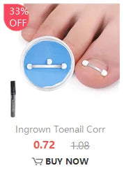 2/6/12Pc Ingrown Toenail Toe Correction Stickers Nail Art Foot Patches Feet Care Paronychia Treatment Recover Pedicure Foot Tool
