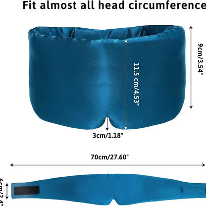 New Silk Sleep Night Mask Eye Mask Sleeping Blindfold for The Night Sleep Band Eyes Cover