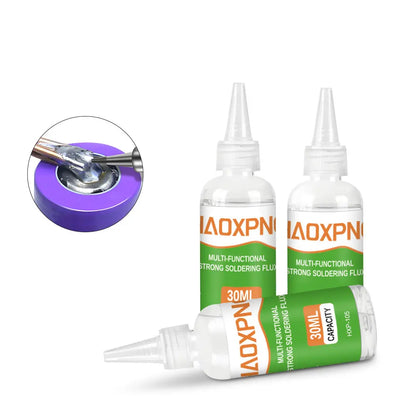 Multi functional strong soldering flux suitable for metals such as stainless steel, copper, iron, nickel, galvanized sheet, etc