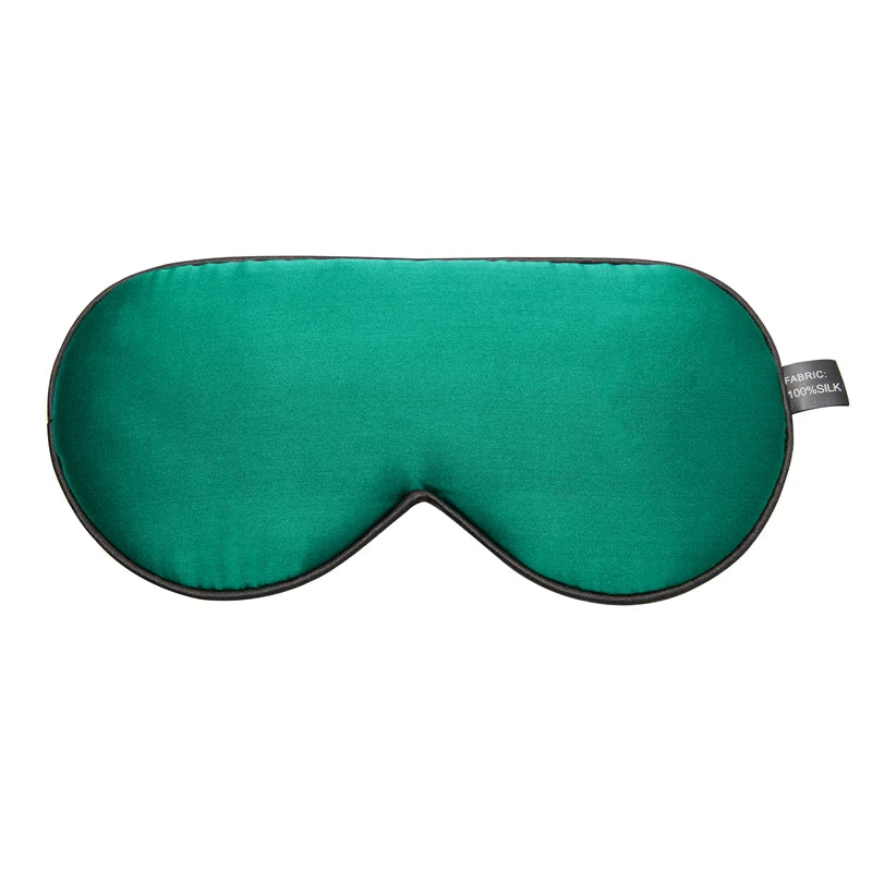 100% Mulberry Silk Sleep Mask For Women Men Soft Eye Patches Natural Silk Face Satin Mask Sleeping Comfort Eye Cover High Ends