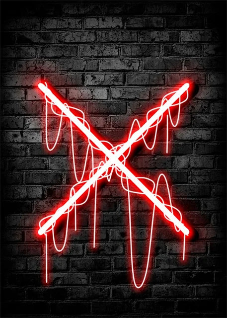 Gaming Neon Eat Sleep Game Repeat  Canvas Posters Gamer Room Decor Canvas Print Art for Home Esports Bedroom Decor Gift Painting