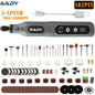 Wireless Rotary Tool 13000mAh Battery 5 Variable Speed Mini Cordless Grinder Pen Style Electric Grinding Polishing Kit for DIY