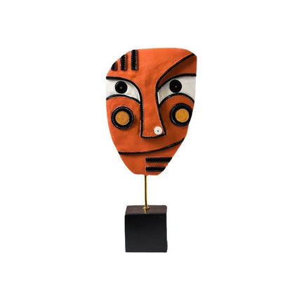 Abstract Facial Art Ornaments INS Nordic Style Home Resin Crafts Creative Living Room Wine Cabinet Decoration and Decoration