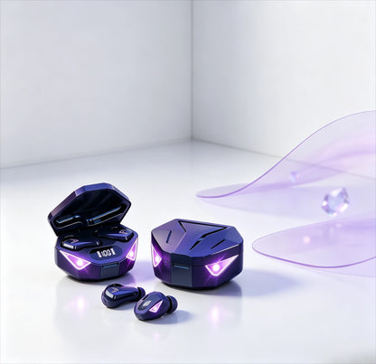 TWS Bluetooth Earbuds Wireless Headphones Bluetooth Headsets with Dual-mic Arrays Ensure Exceptional Voice Clarity in Crowds