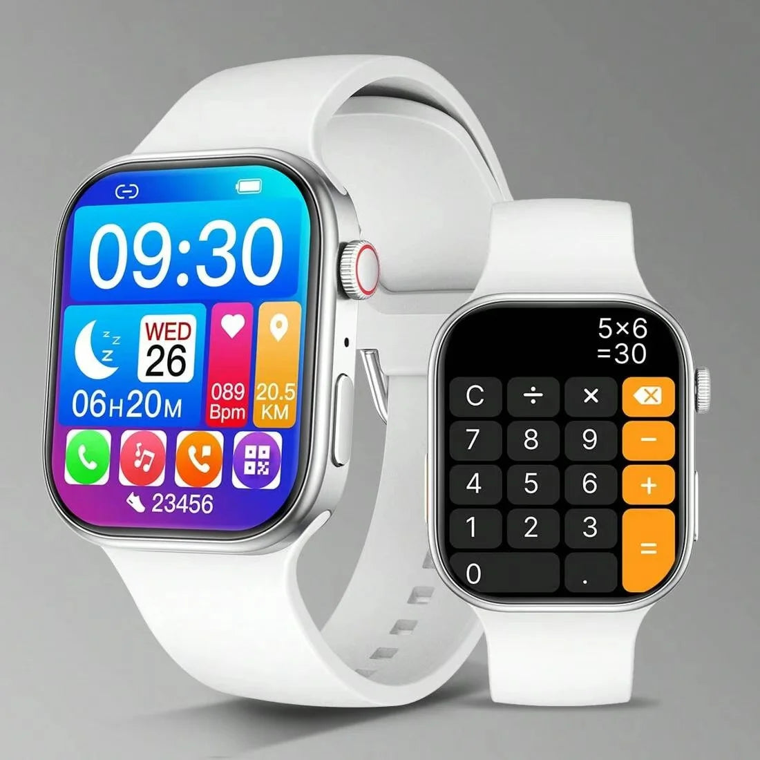 2.02 Inch HD Smartwatch, 1 Count Fashionable Smartwatch with BT Calling & Check Weather, Sports Tracking Smartwatch for Android