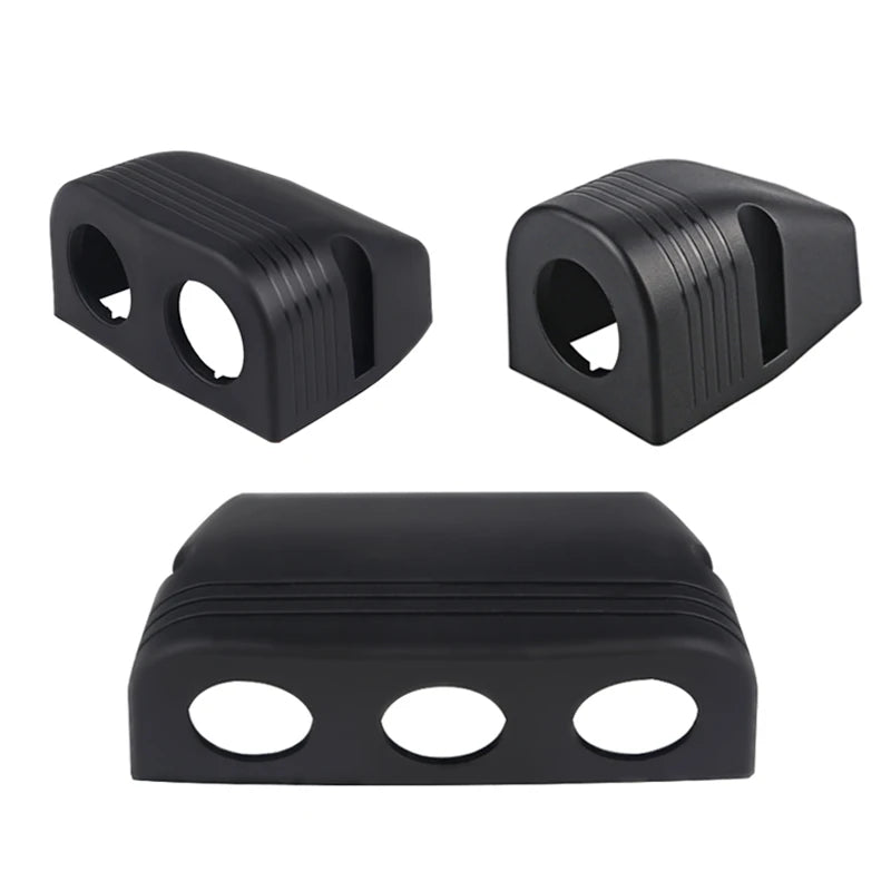1/2/3 Holes Car USB Waterproof Socket Tent Base Voltmeter/Cigarette Lighter Power-Socket Cover Base for Truck Motorcycle Boat