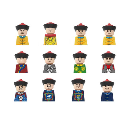City Career 3D Building Block Dolls Toys Cartoon Character Models Mini Action Figures Educational Toys Children's Gifts