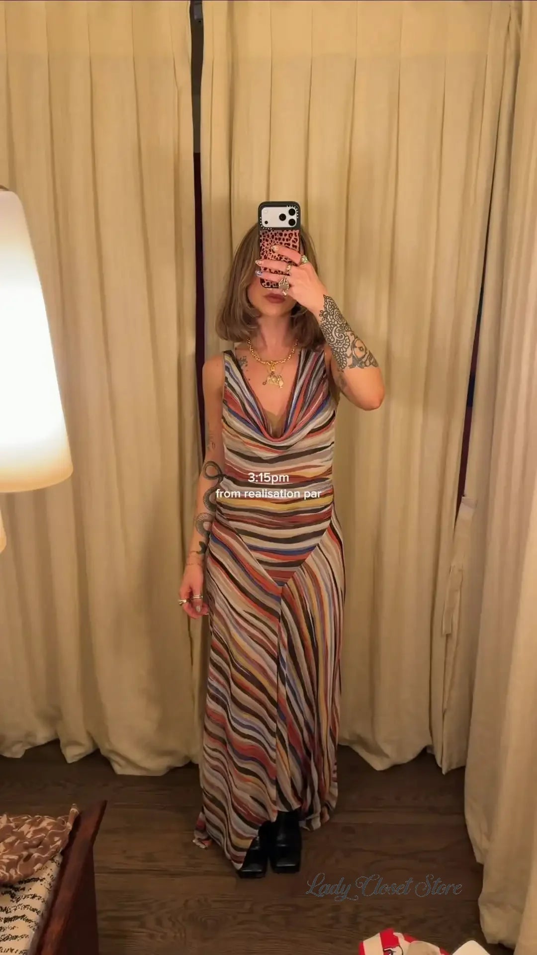 Summer Sleeveless Striped Spaghetti Strap Women Dress Irregular Tight Vacation Vestidos V-neck Fashion Long Skirt Loose  2026