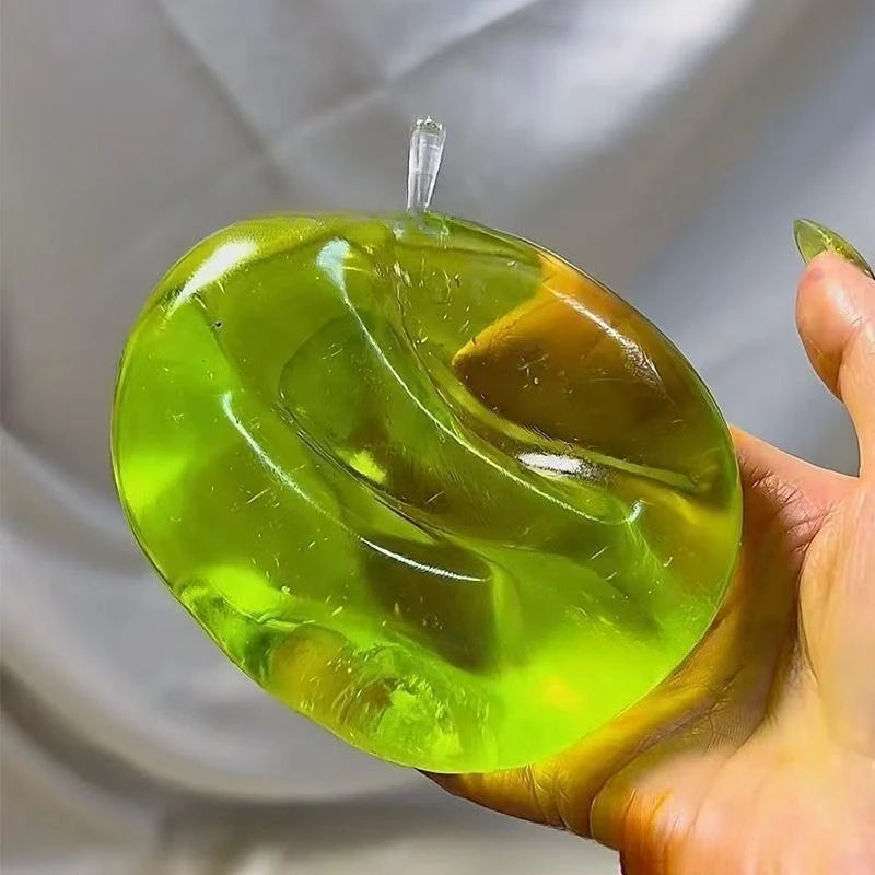 Green Apple Squeeze Toys Relieve Stress and Vent Anger Fidget Toys Plasticity Squeeze toys To Relieve Stress for Friends