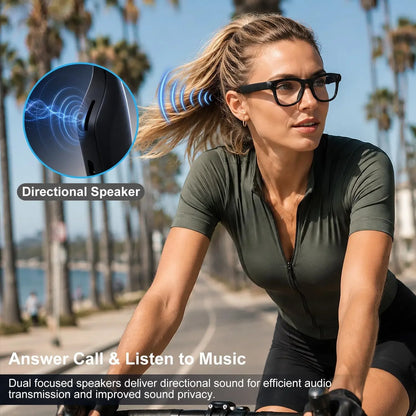 2026 New 4k Smart AI Glasses Video Record MINI Camera for ChatGPT Bluetooth Call Language Translation Music Sunglasses Men