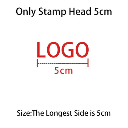 Personalized Leather Stamp Custom Logo Branding Iron Stamps Heating Brass Embosser Seals DIY Wood Cake Hamburger Craft Handmade