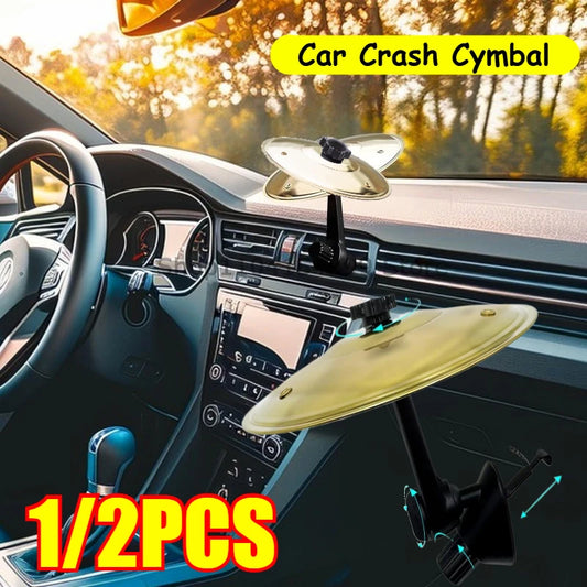 Universal Mini Drums Colliding With Cymbals Vent Decoration For Car Rugged Automotive Interior Accessories Crash Proof Design