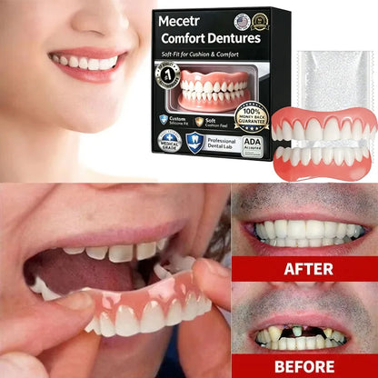Adult Adjustable Dentures Teeth Set Fake Teeth Portable Wholesale Full Mouth Denture Sample Models and Elderly Full Mouth