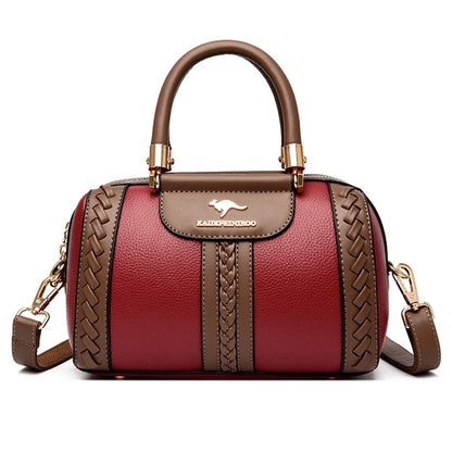 High Quality Leather Purses and Handbags for Women Luxury Designer Shoulder Crossbody Bag New Ladies Messenger Bags Sac A Main