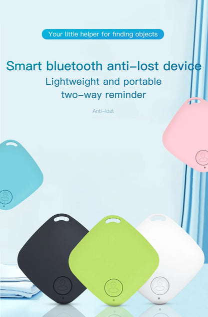 Mini Bluetooth 50 Round Tracker Anti Lost Smart Locator Device For Pet Kids Bag Wallet Tracking Finder Accessory