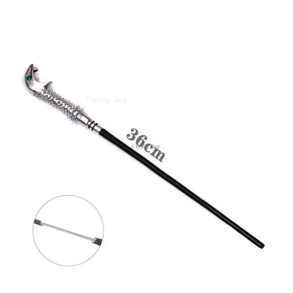 Anime Cosplay Metal Core Magic Wand Decoration Toy Accessories For Kids Bacchetta Di Plastic Magic Stick
