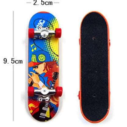 3 PCS Fingerboard Finger Scooter Mini Skateboard Deck Alloy Antistress Tech Bracket Desktop Toys Training Cool Extreme Sport