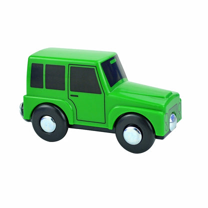 Wooden Magnetic Train Car Locomotive Toy Wood Railway Car Accessories Toys for Kids Gifts Fit Wood Biro themes Tracks